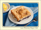 Lemon Blueberry Muffin Cake
