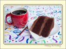 Birthday Chocolate Layer Cake