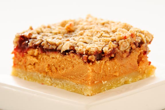 Peanut Butter and Jelly Bars