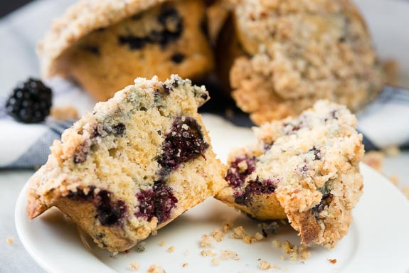 Blackberry Muffins