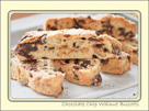 Chocolate Chip Walnut Biscotti