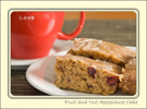 Fruit and Nut Applesauce Cake