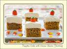 Pumpkin Cake with Cream Cheese Frosting